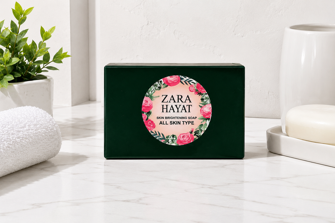 ZARA HAYAT Skin Brightening Soap for Acne, Pimples & Glowing Skin | All Skin Types