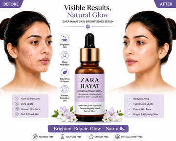 Zara Hayat Skin Brightening Serum with Niacinamide & Kojic Acid – Dark Spots Removal & Glowing Skin (30ml)