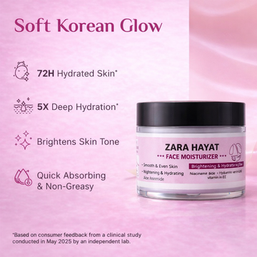 ZARA HAYAT Face Moisturizer 100g