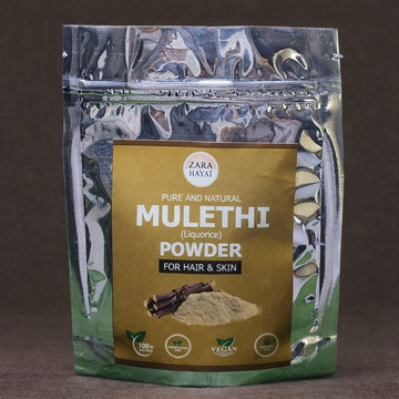 ZARA HAYAT Mulethi (Licorice) Powder 100g – 100% Pure & Natural