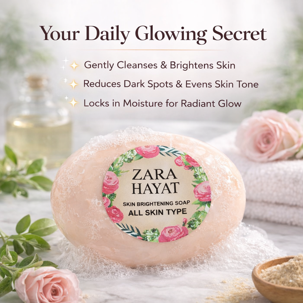 ZARA HAYAT Skin Brightening Soap – For All Skin Types
