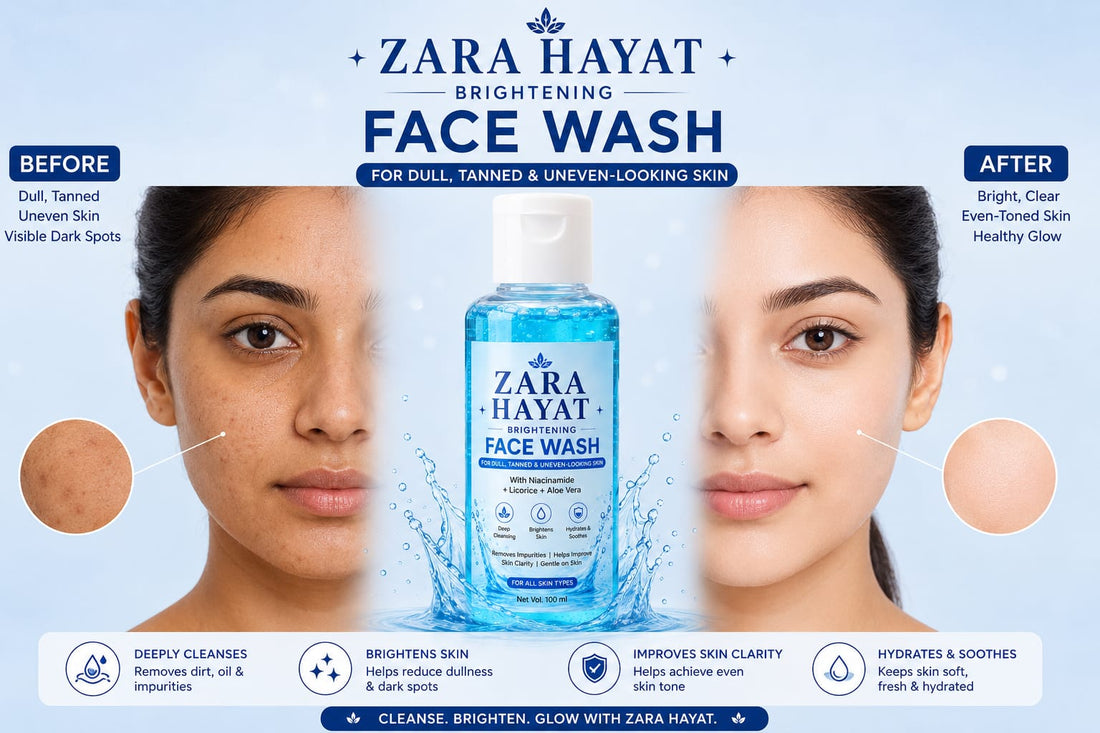ZARA HAYAT Brightening Face Wash  15ML