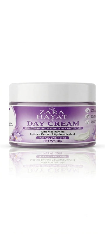 ZARA HAYAT Day Cream – Brightening, Hydrating & Daily Moisturizing Cream