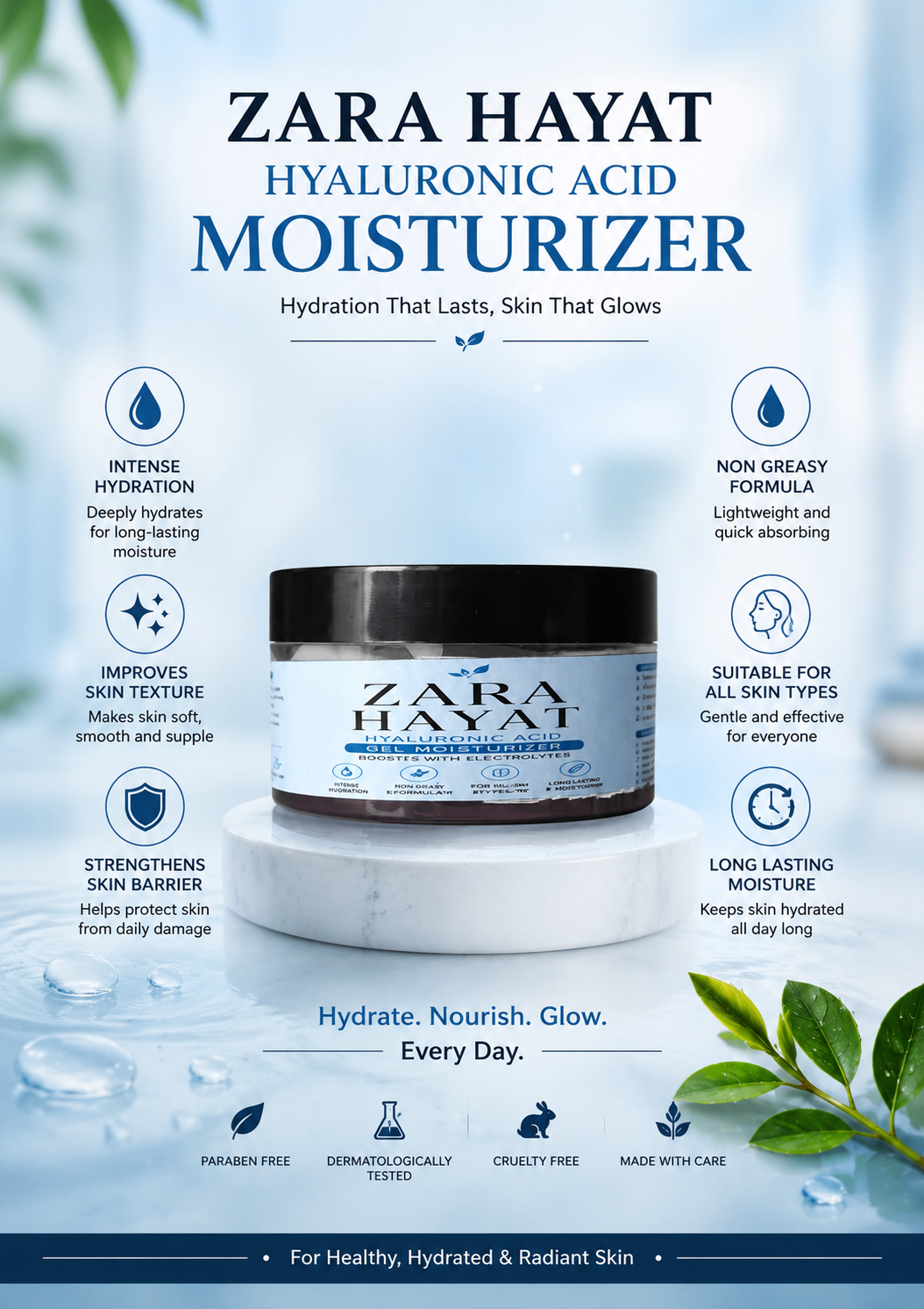 ZARA HAYAT Face Moisturizer 50g