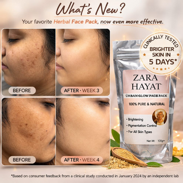ZARA HAYAT UBRAN GLOW FACE PACK – 100GM